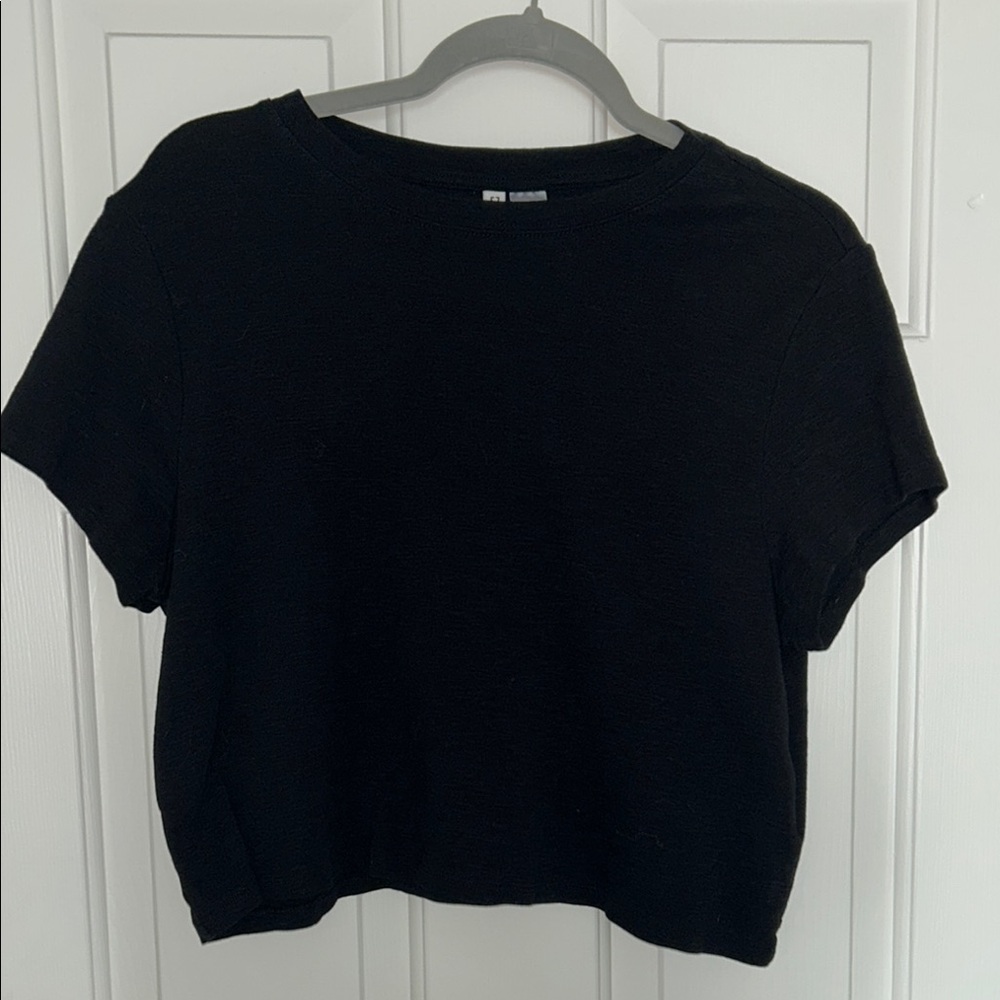 Black Women's Crop Top